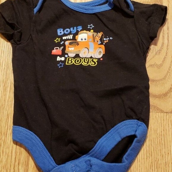 Baby Boys Bodysuits Lot of 4  Size: 0-3 Months  Circo Puma Disney - Picture 13 of 14